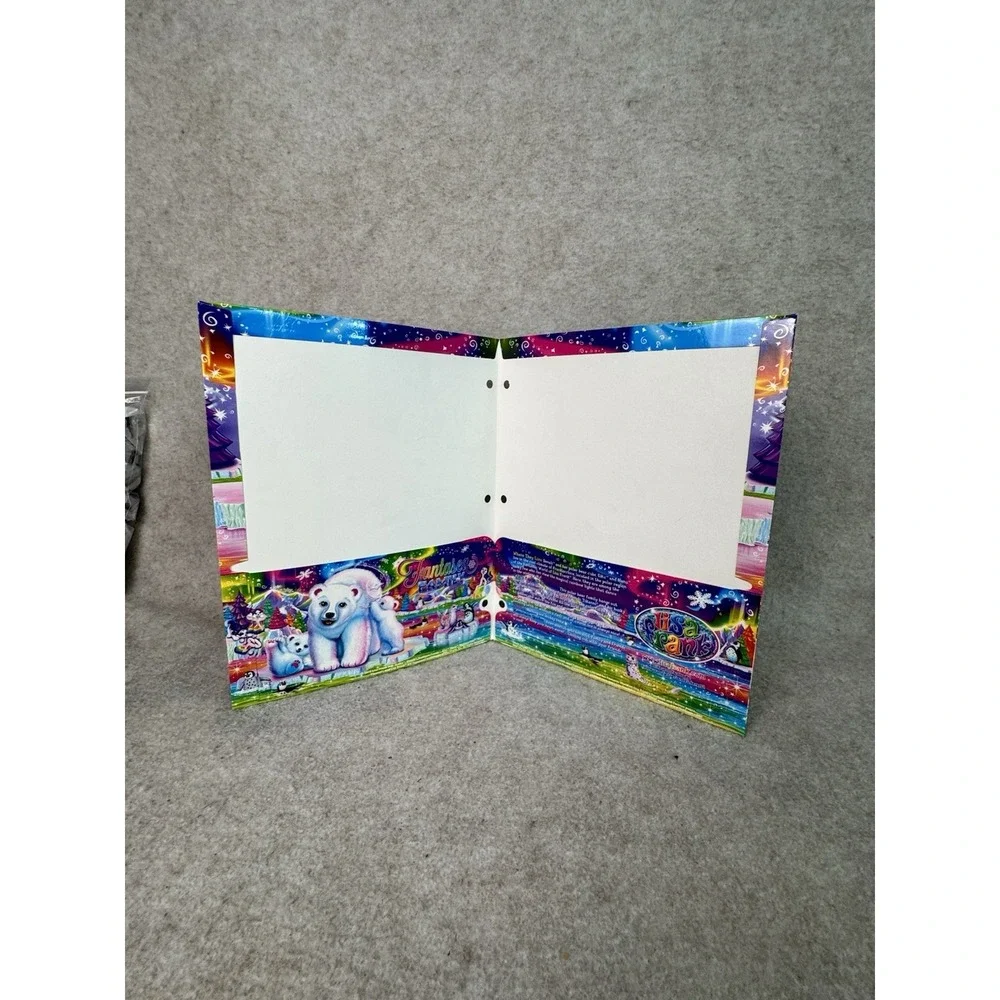 Lisa Frank Fantasea Family Folder 11.81 x 9.37
